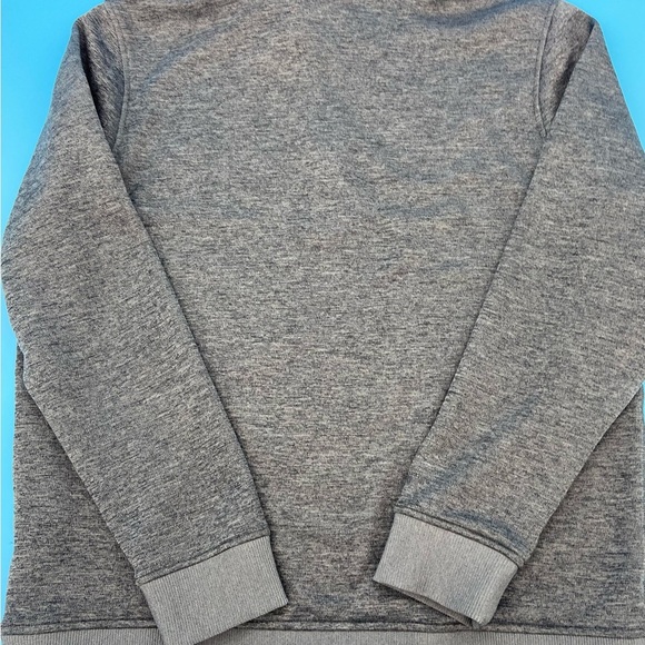 Under Armour Quarter-Zip Fleece Pullover Men's Gray Size Large - Picture 12 of 12